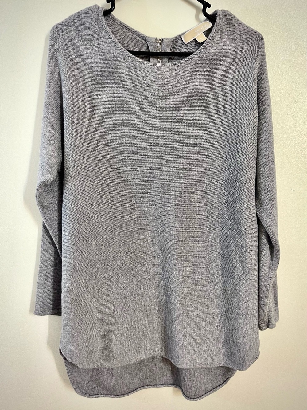 Michael Kors Zip Up Sweater Size L